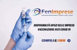 Fenimprese Salerno a supporto della campagna vaccinale: le parole del Presidente Camerini e dell’Avv. Orlando