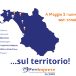 FenImprese Salerno continua a crescere: a Maggio si insedieranno tre nuovi punti zonali